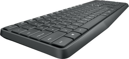 Logitech Wireless Combo MK235 Keyboard & Mouse Set Greek