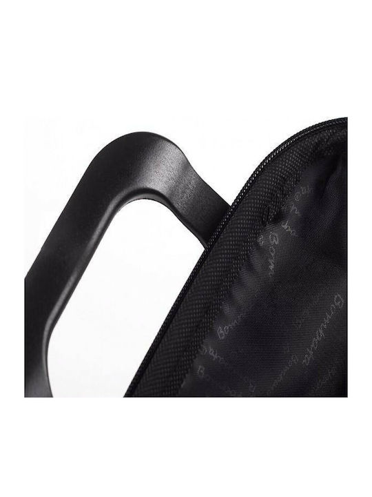 Bombata Allblack Τσάντα Ώμου / Χειρός 15" Μαύρη