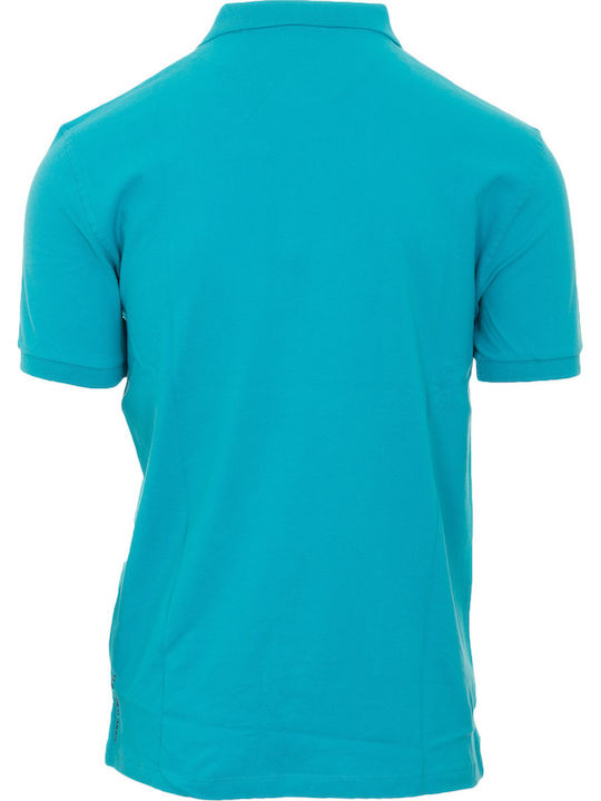 Institutional Polo Short Sleeve Blouse Light Blue