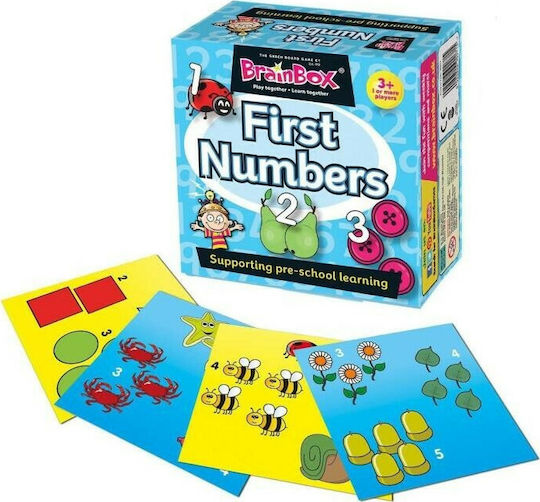 BrainBox First Numbers Puzzle Εκπαιδευτικό Παιχνίδι Γνώσεων για 3+ Ετών