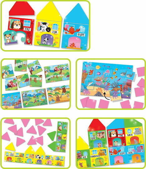 Real Fun Toys Ζώα και Περιβάλλον Εκπαιδευτικό Παιχνίδι Γνώσεων για 3-6 Ετών