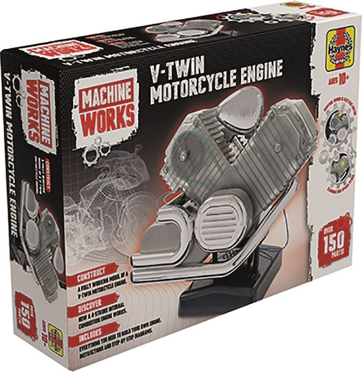 Trends Haynes V-twin Motorcycle STEM Joc Educațional Mecanic pentru 9+ ani Ani