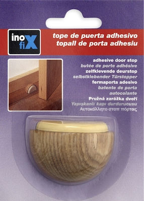 Door Stopper Adhesive Wooden Δρυς 1pcs