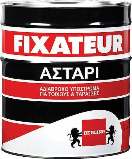 Berling Fixateur Primer Pool Ground Pad Acrylic Solvent Backing Suitable for Masonry 15lt