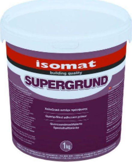 Isomat Isomat Supergrund Αστάρι Κόκκινο Κατάλληλο για Δομικά Υλικά 1kg