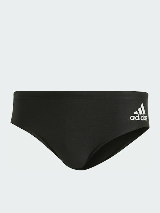 Colorblock Ανδρικό Μαγιό Slip Μαύρο