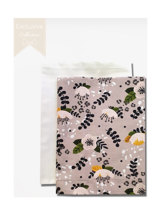 Tiny Toes Lotus Baby Sheets Set Cradle Cotton Multicolored 70x100cm 2pcs