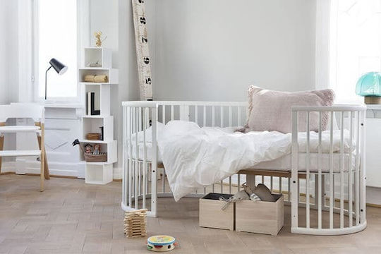 Stokke με Λάστιχο Sleepi Junior Λευκό 77x165εκ. Stokke με Λάστιχο Sleepi Junior Λευκό 77x165εκ.