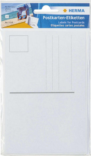 Herma Small Adhesive Labels in White Color 95x145mm