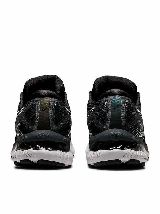 Gel-Nimbus 23 Damen Sportschuhe Laufen Black / White