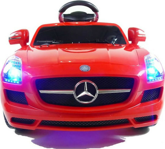 Mercedes Mașină Cu Un Loc Cu Telecomandă Inspirată 6 Volți Roșie
