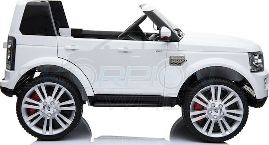 Land Rover Discovery Διθέσιο με Τηλεκοντρόλ Licensed 12 Volt Λευκό
