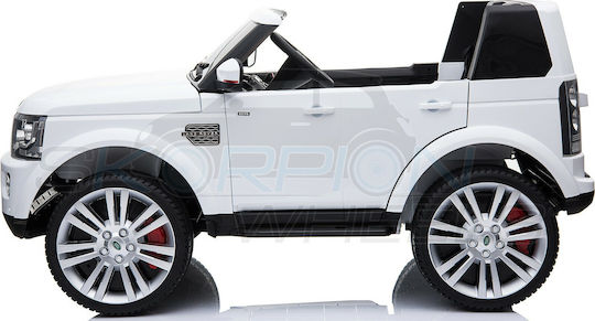 Land Rover Discovery Διθέσιο με Τηλεκοντρόλ Licensed 12 Volt Λευκό