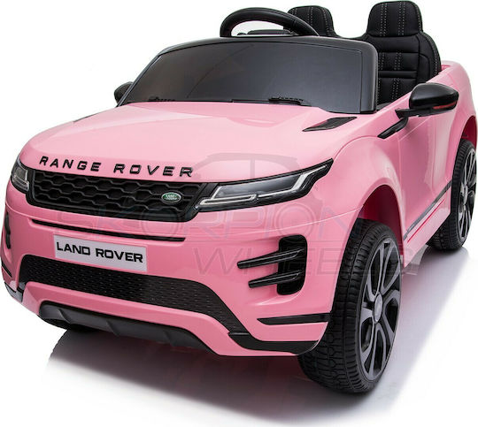 Range Rover Evoque One-Seater with Remote Control Licensed 12 Volt Pink for 5+ Years