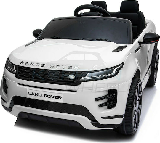 Range Rover Evoque Cu Un Loc Cu Telecomandă Licențiat 12 Volți Alb Pentru 5+ Ani