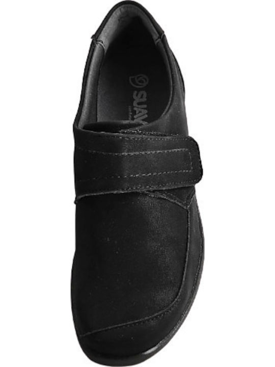 Suave 8010B Women's Moccasins in Black Color