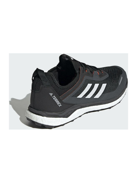 Terrex Agravic Flow Bărbați Pantofi sport Trail Running Core Black / Crystal White / Solar Red