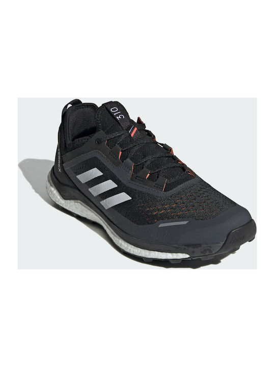 Terrex Agravic Flow Bărbați Pantofi sport Trail Running Core Black / Crystal White / Solar Red