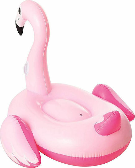 Bestway Φουσκωτό Ride On Θαλάσσης Flamingo Ροζ 191x178cm
