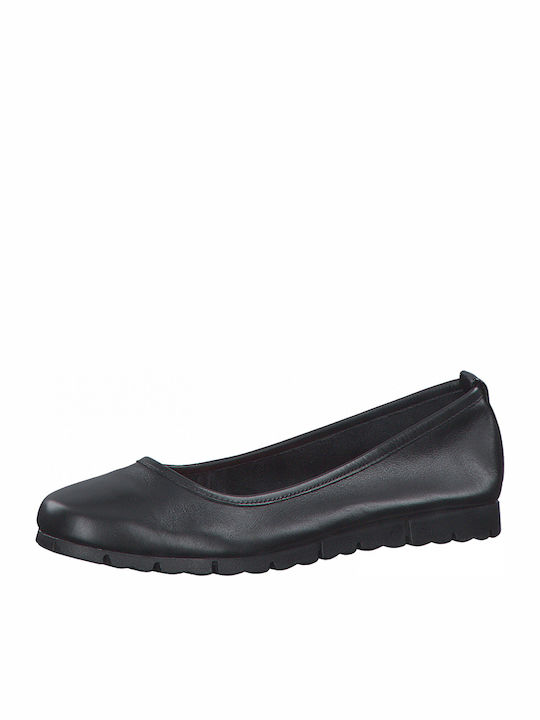 Anatomic Leather Ballerinas Black