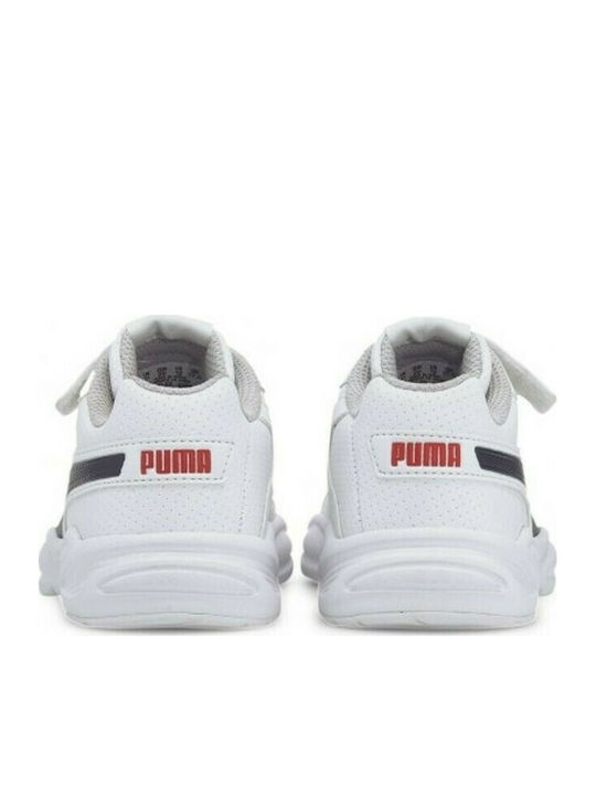 Puma 90S Runner Kids Running Shoes White