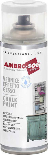 Ambro-Sol Chalk Paint Spray Chalk Silk Grey 400ml