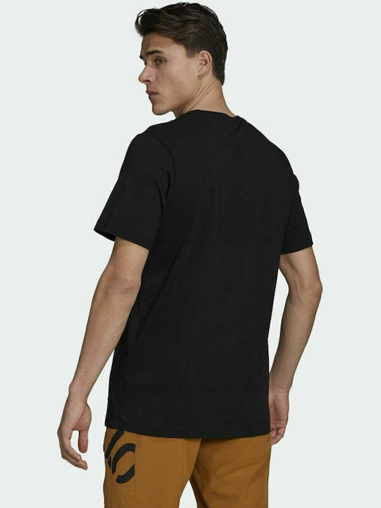 Adidas Five Ten Brand Brave T-shirt Bărbătesc cu Mânecă Scurtă Negru