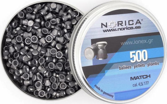 Norica Match Pellets Airgun 4.5mm 500pcs 500pcs 1000061 10005