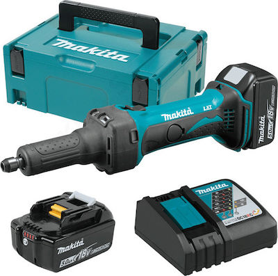 Makita Ευθύς Λειαντήρας 18V 2x5Ah με Ρύθμιση Ταχύτητας