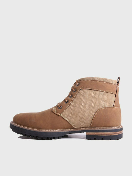 Art 117.14 Men's Suede Boots Tabac Brown