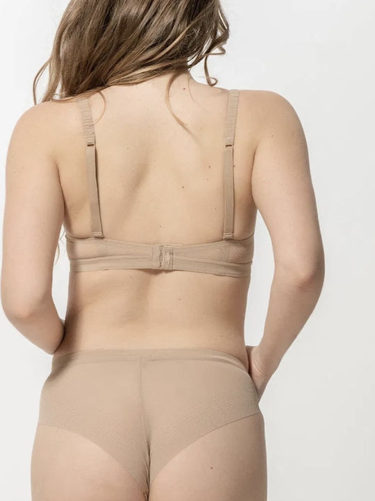 Damen Brasilien Nahtlos Beige
