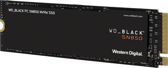Western Digital Black SN850 SSD 2TB τύπου M.2 με σύνδεση PCI Express 4.0 (PS5 Compatible) WDS200T1X0E