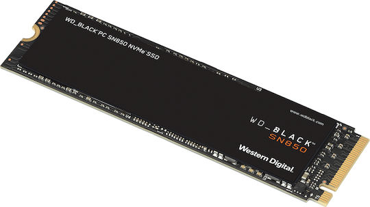 Western Digital Black SN850 SSD 2TB τύπου M.2 με σύνδεση PCI Express 4.0 (PS5 Compatible) WDS200T1X0E
