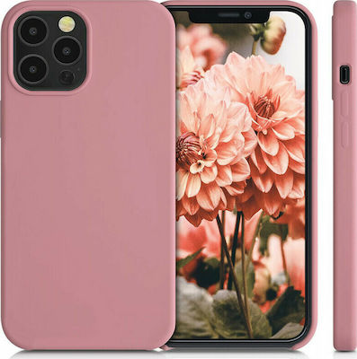 KWmobile Matte Liquid Back Cover Σιλικόνης Ροζ (iPhone 12 Pro Max)