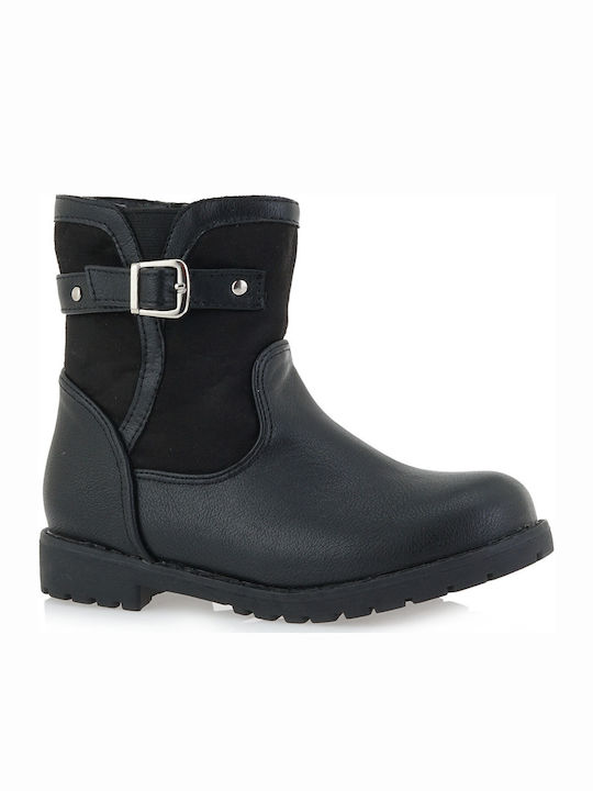 Exe Kids Boots with Zipper Black