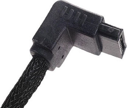 Silverstone 7-Pin SATA III to 7-Pin SATA III Cable 50cm Black (SST-CP08)