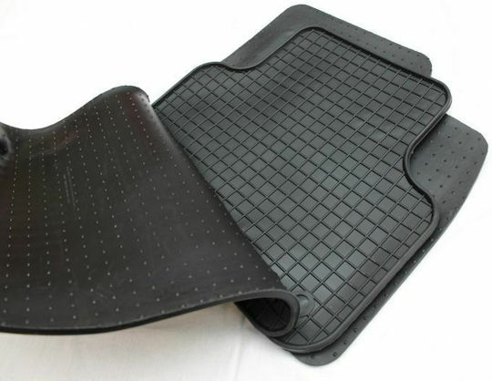 Petex Set of Front and Rear Mats 4pcs for Audi Q7 2014 Black