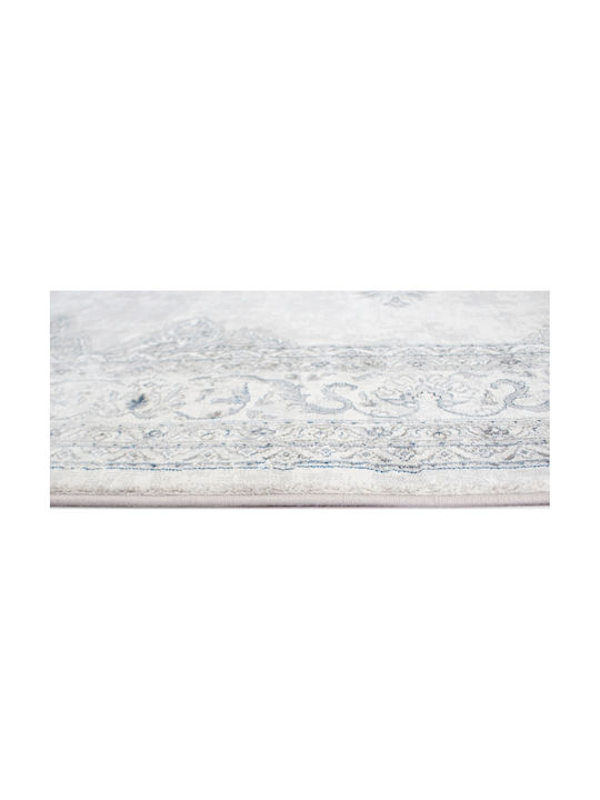 Bekas Carpets Da Vincie Set Covoare pentru dormitor GREY 57174-6666 3buc [Border Blox Grey]