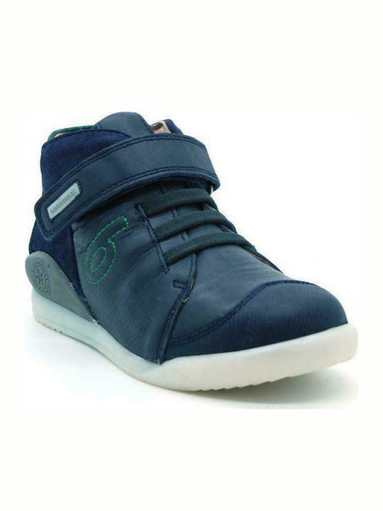 Biomecanics Kinder-Sneaker Hoch Anatomisch Marineblau