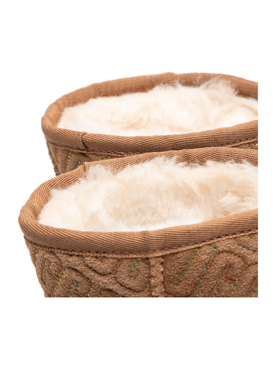 Ugg Australia Suede Παιδικά Μποτάκια Καφέ