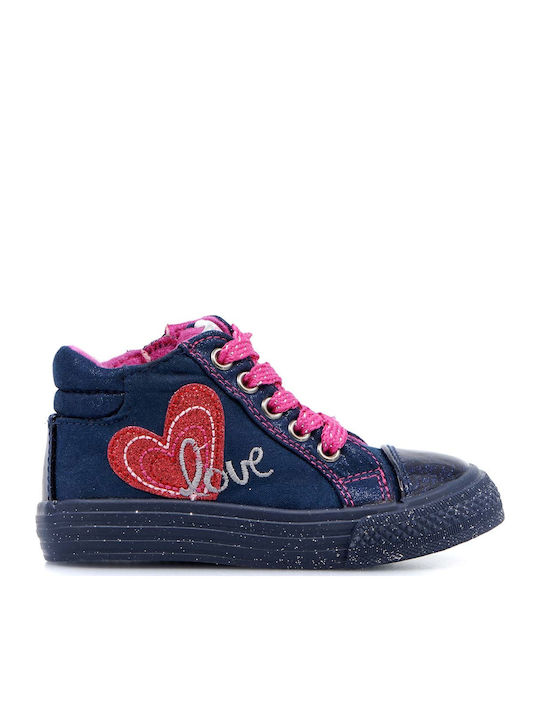 Agatha Ruiz De La Prada Kids Boots with Zipper Navy Blue