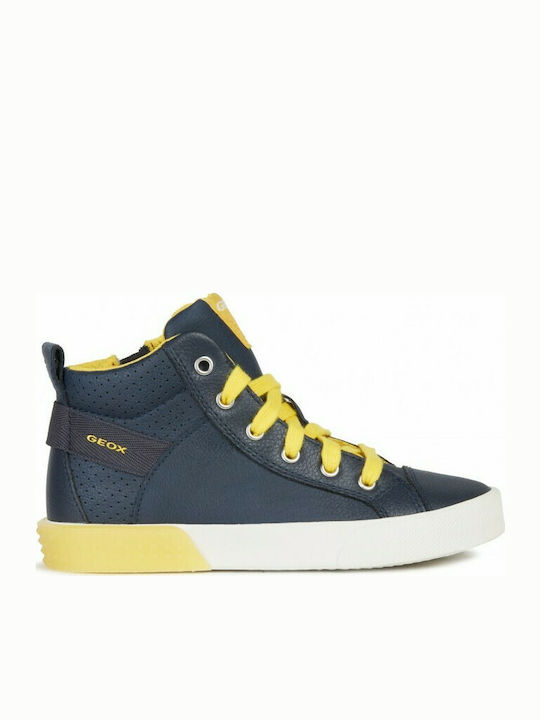 Geox Kids Sneakers High J Alonisso B.A Anatomic Navy Blue