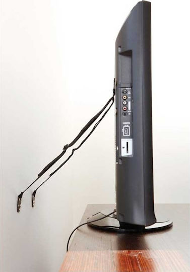 Dreambaby TV Protectors with Screws, βιδωτό, βιδωτο made of Fabric in Black Color 22x2.5cm 2pcs