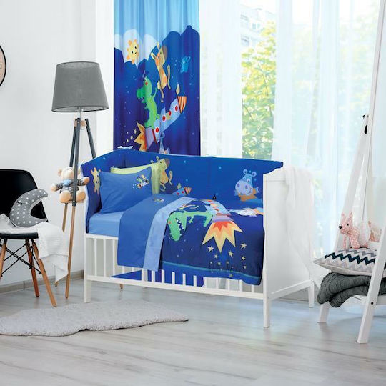 Das Home Smile 6460 Baby Quilt Mikrofaser Blau 110x150cm
