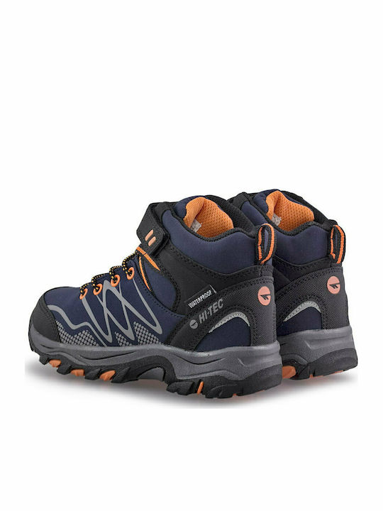 Kids Hiking Boots Blackout Mid Wp Jr Waterproof Blue
