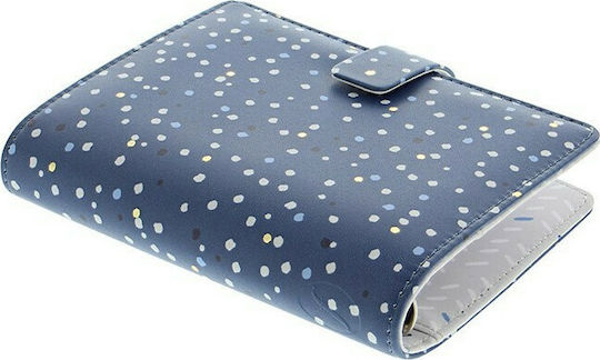 Filofax Indigo Pocket Täglich Veranstalter Blau 12.7x14.5cm Schnee