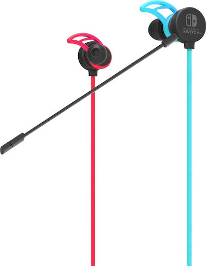 Hori Earbuds Pro In Ear Gaming Headset με σύνδεση 3.5mm Μπλε