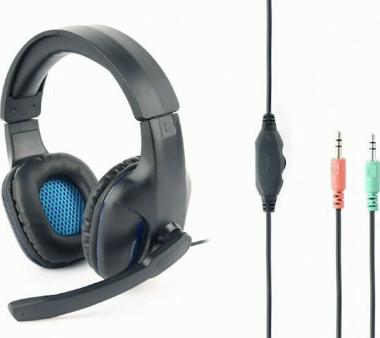 Gembird GHS-04 Надушници Геймърски слушалки с връзка 2x3,5 мм Черен