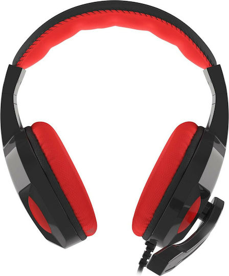 Genesis Argon 100 Over Ear Gaming Headset with Connection 3.5mm Red
