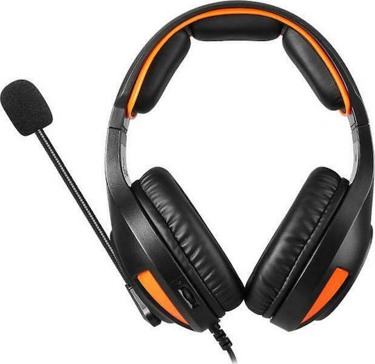 Sades A2 Über Ohr Gaming-Headset mit Verbindung 3,5mm Schwarz